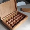 Boite à bijoux en bois de récupération