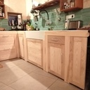 Aménagement d'une cuisine en frêne