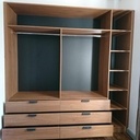 Fabrication d'un meuble dressing