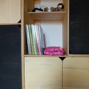 Placard de chambre d'enfant en contreplaqué de peuplier