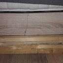 Bye Bye lit confo ... provisoirement il a fallut  mettre des cales!