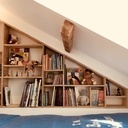 Bibliothèque encastrée CP