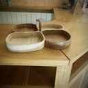 Plateau apéritif à 4 compartiments