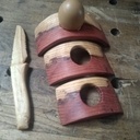 Challenge coquetier ! et aussi un couteau de marque !