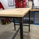 Table style industrielle