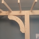 Arche décorative démontable pour un mariage