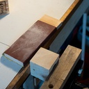 Lampe en cube de palettes