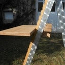 Chaise légère à assise variable