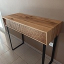 Console façades texturées