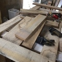 Porte d'entrée style cochonnière