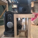 Chariot à roulettes pour dégau et raboteuse Shinko