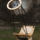 Télescope "design mid century"