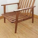 Fauteuil style danois en frêne