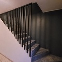 Garde-corps de trémie et escalier