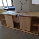 Petit dressing sous pente