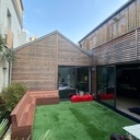 Canapé extérieur sur mesure