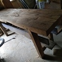 Des solives devenues établi !