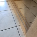 Portes de placard et aménagement en châtaignier