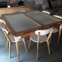 Table de salle à manger en chêne