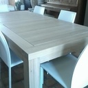 Table a rallonges chêne