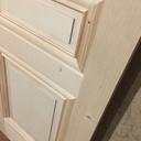 Grandes portes de placard - Et petite astuce de faux ravancement de moulure