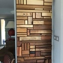 Tentative de wood wall art