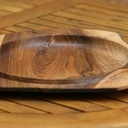 Grande assiette / plateau en noyer
