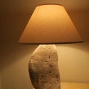 Lampe bois flotté