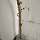 Porte manteau en bois flotté