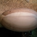 Premier tournage d'un ballon de rugby