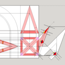 Entrainement arêtier la pyramide