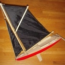 Le voilier de mes rêves, petite maquette d'étude