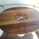 Table de cockpit de bateau en teck