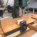 Chariottage pour mortaiseuse a bédane