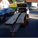 Tête de lit en chêne massif