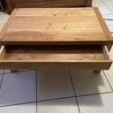 Table de salon à tiroir