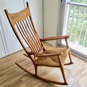 Rocking-chair US selon Sam Maloof