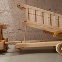 Camion benne , semi remorque