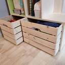 Caisses de rangement sur mesure