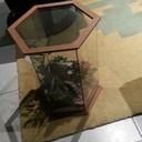 Un plateau pour un mini guéridon.