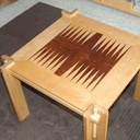 Prototype de table basse à jeux