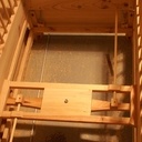 Lit de bébé à bascule avec tiroir