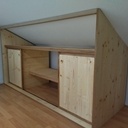 Petit dressing sous pente