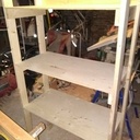 Etagère toute simple en volige