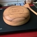 Petit bol en bois massif