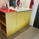 Meuble sous-évier buanderie