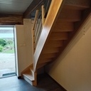 Escalier en frêne