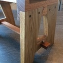 Un petit banc pour le fiston ; test de mon auto-apprentissage des ces 6 derniers mois !