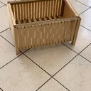 Utilisation des chutes : une jardinière/cache pot