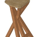 Tabouret de bar modèle bouge ton espace